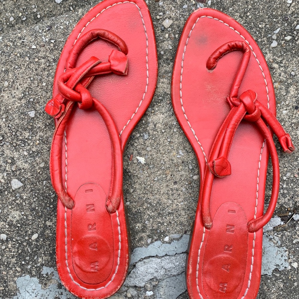 Marni leather sandals